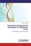 International Expansion Strategies of Malaysian Firms