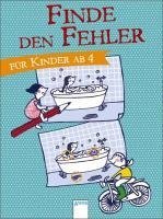 Finde den Fehler. Für Kinder ab 4