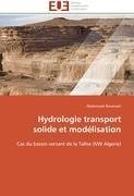 Hydrologie transport solide et modélisation