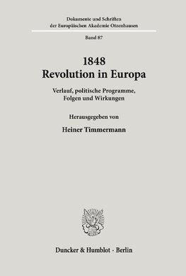 1848 - Revolution in Europa.