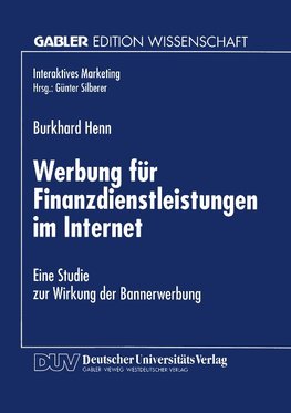 Werbung für Finanzdienstleistungen im Internet