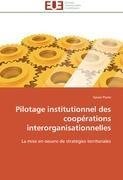 Pilotage institutionnel des coopérations interorganisationnelles