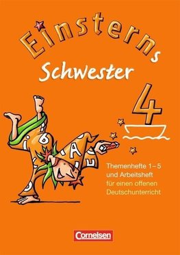 Einsterns Schwester - Sprache und Lesen 4. Schuljahr. Themenhefte 1-4: Projektheft und Arbeitsheft im Schuber