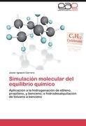 Simulación molecular del equilibrio químico