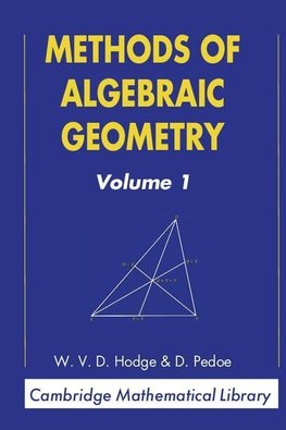 Methods of Algebraic Geometry