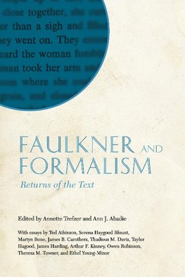 Faulkner and Formalism