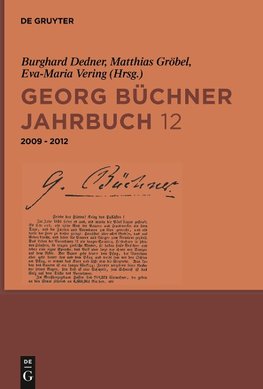 Georg Büchner Jahrbuch