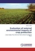 Evaluation of external environmental impacts of crop production