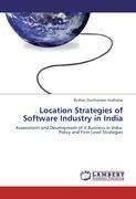 Location Strategies of Software Industry in India