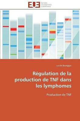 Régulation de la production de TNF dans les lymphomes