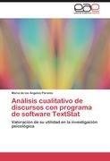 Análisis cualitativo de discursos con programa de software TextStat