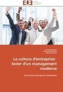 La culture d'entreprise:   levier d'un management moderne