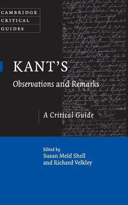 Shell, S: Kant's Observations and Remarks