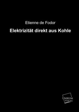 Elektrizität direkt aus Kohle