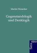 Gegenstandslogik und Denklogik