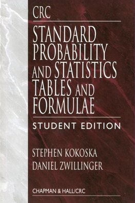 Kokoska, S: CRC Standard Probability and Statistics Tables a