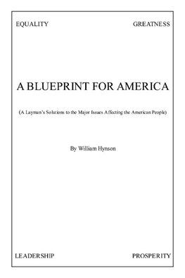 A Blueprint for America