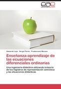 Enseñanza-aprendizaje de las ecuaciones diferenciales ordinarias