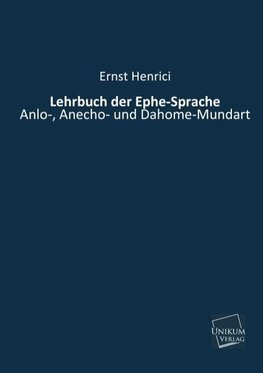 Lehrbuch der Ephe-Sprache