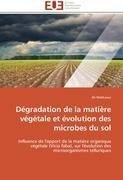 Dégradation de la matière végétale et évolution des microbes du sol