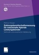 Zahlungsbereitschaftsmessung für industrielle Hybride Leistungsbündel