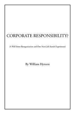 CORPORATE RESPONSIBILITY?