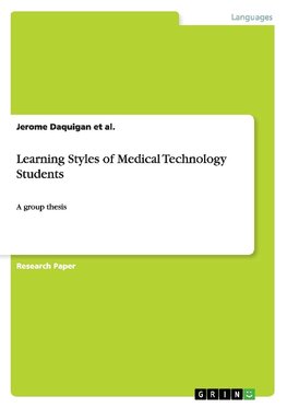 Learning Styles of Medical Technology Students