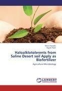 Haloalklotolerents from Saline Desert soil Apply as Biofertilizer