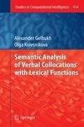 Semantic Analysis of Verbal Collocations with Lexical Functions