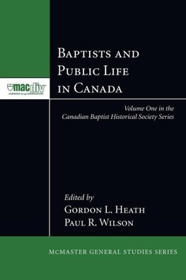 Baptists and Public Life in Canada