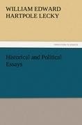 Historical and Political Essays