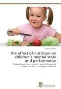 The effect of nutrition on children's mental state and performance