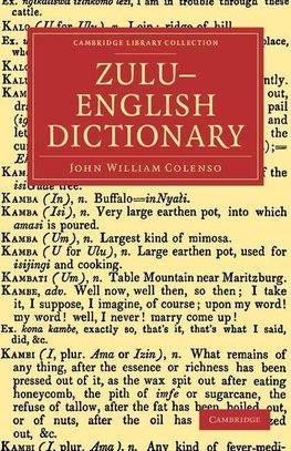 Zulu English Dictionary