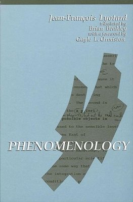 Lyotard, J: Phenomenology