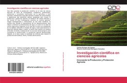 Investigación científica en ciencias agrícolas