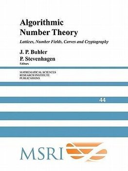 Algorithmic Number Theory