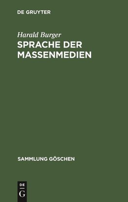 Sprache der Massenmedien