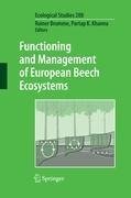 Functioning and Management of European Beech Ecosystems