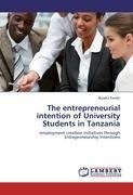 The entrepreneurial intention of University Students in Tanzania