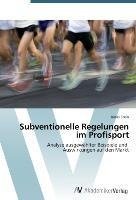 Subventionelle Regelungen im Profisport