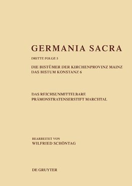 Die Bistümer der Kirchenprovinz Mainz. Das Bistum Konstanz 6. Das reichsunmittelbare Prämonstratenserstift Marchtal