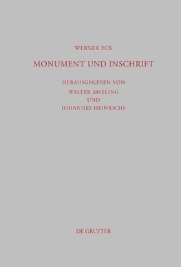 Monument und Inschrift