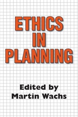 Wachs, M: Ethics in Planning