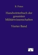 Handwörterbuch der Gesamten Militärwissenschaften