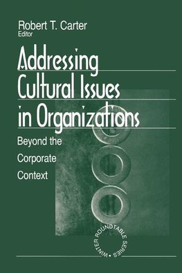 Carter, R: Addressing Cultural Issues in Organizations