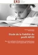 Etude de la fiabilité du profil APCEI