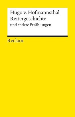 Reitergeschichte und andere Erzählungen