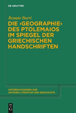 Die "Geographie" des Ptolemaios im Spiegel der griechischen Handschriften