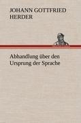 Abhandlung über den Ursprung der Sprache