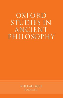 Oxford Studies in Ancient Philosophy